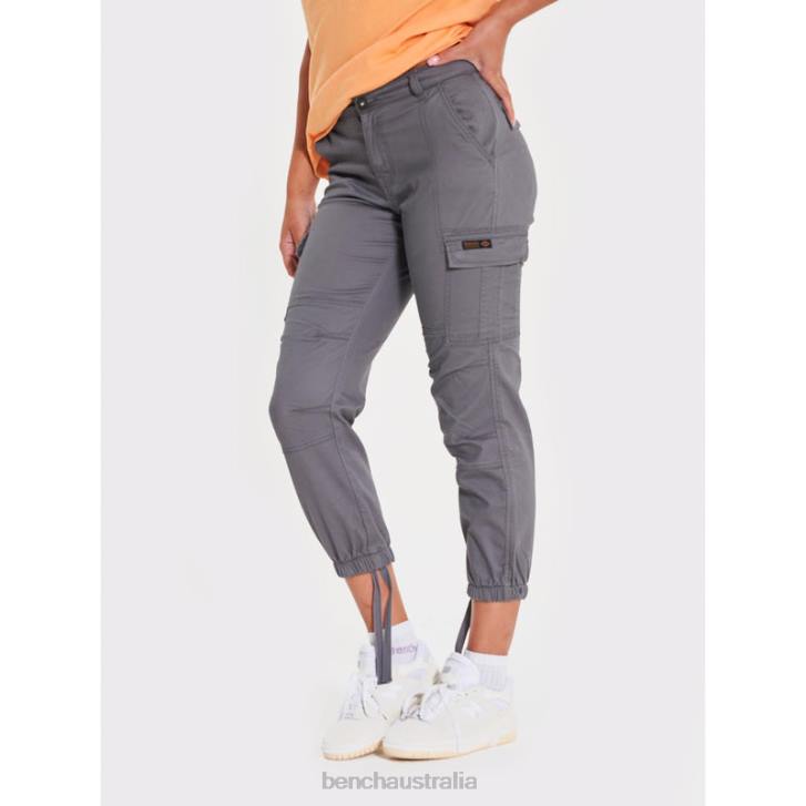 LILIANA Cargo Pants Women 8V8T127 Charcoal Bench Apparel