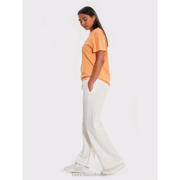 SAYLAH Joggers Women 8V8T124 Winter White Bench Apparel