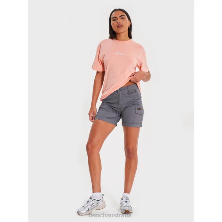 ASHLINE Combat Shorts Women 8V8T131 Charcoal Bench Apparel