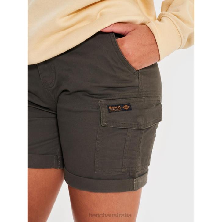 ASHLINE Combat Shorts Women 8V8T134 Khaki Bench Apparel