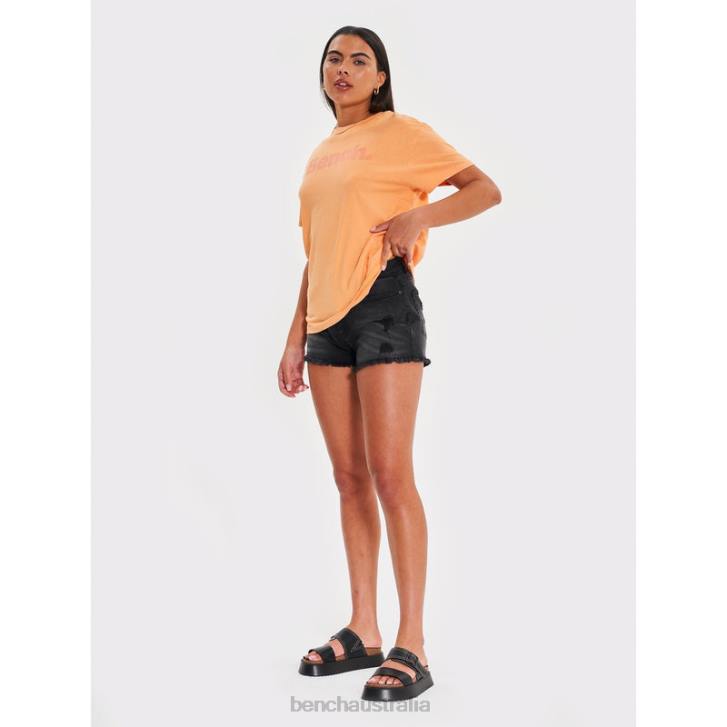 LENA Denim Shorts Women 8V8T141 Black Bench Apparel