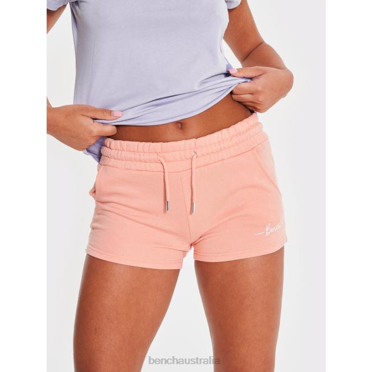 NOVA Fleece Shorts Women 8V8T138 Peach Bench Apparel