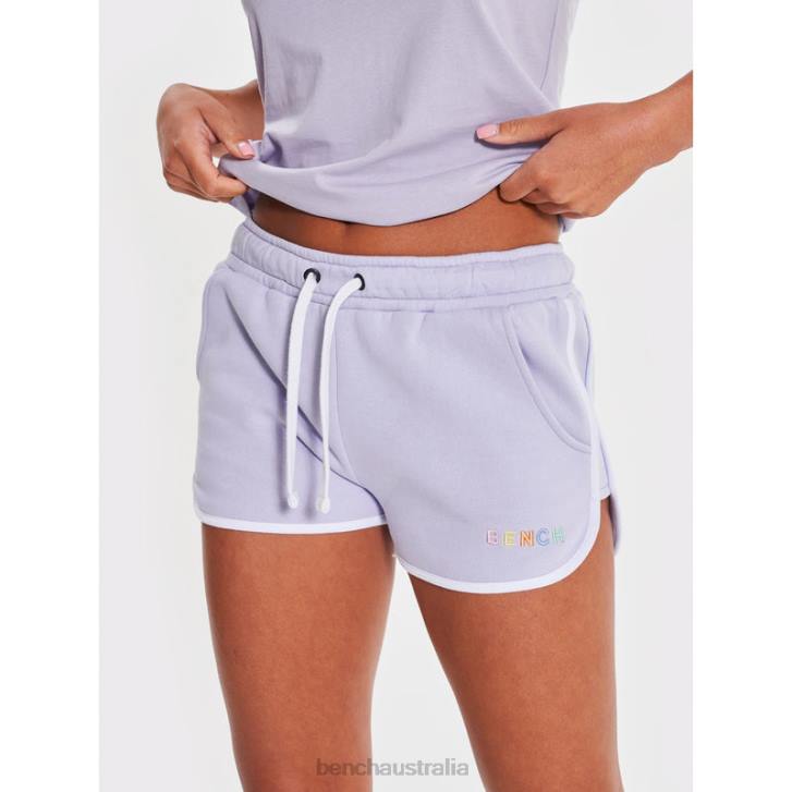 STARLING Fleece Shorts Women 8V8T136 Lilac Bench Apparel