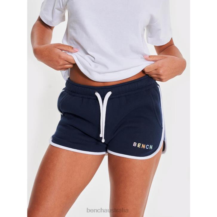 STARLING Fleece Shorts Women 8V8T137 Navy Bench Apparel