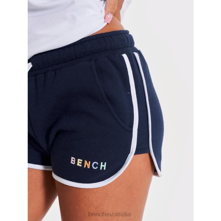 STARLING Fleece Shorts Women 8V8T137 Navy Bench Apparel
