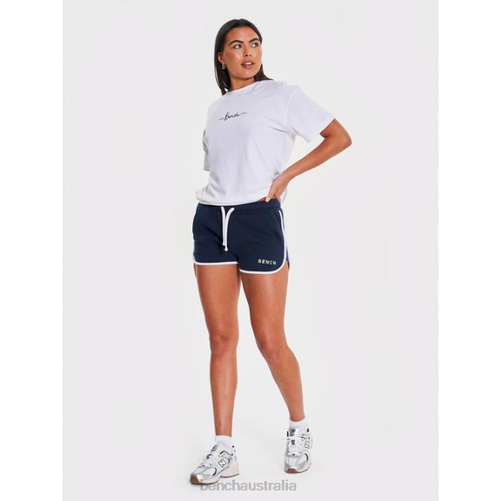 STARLING Fleece Shorts Women 8V8T137 Navy Bench Apparel
