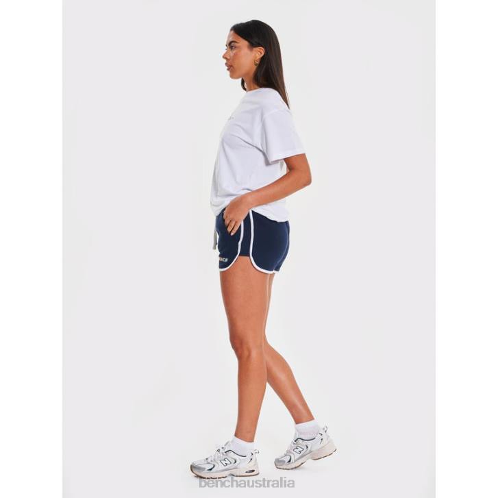 STARLING Fleece Shorts Women 8V8T137 Navy Bench Apparel