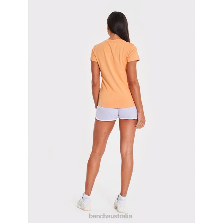 BERLA T-Shirt Women 8V8T96 Orange Bench Apparel