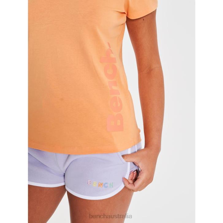 BERLA T-Shirt Women 8V8T96 Orange Bench Apparel
