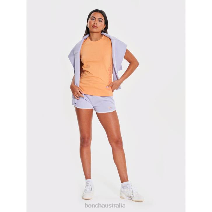 BERLA T-Shirt Women 8V8T96 Orange Bench Apparel