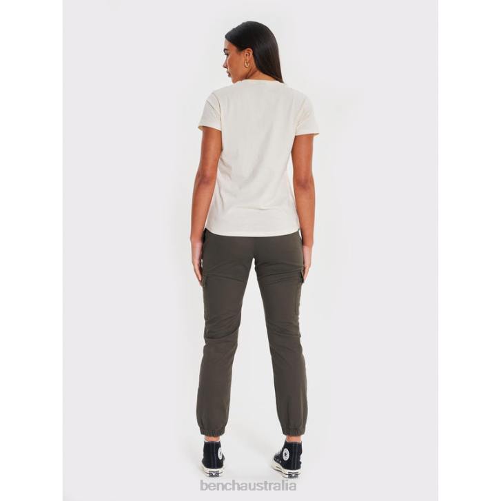 BERLA T-Shirt Women 8V8T97 Winter White Bench Apparel