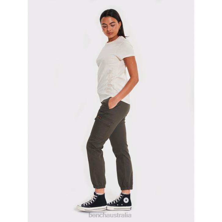 BERLA T-Shirt Women 8V8T97 Winter White Bench Apparel