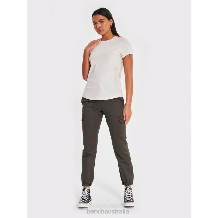 BERLA T-Shirt Women 8V8T97 Winter White Bench Apparel
