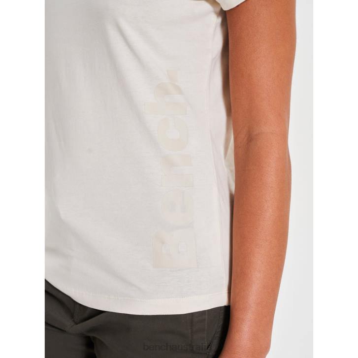 BERLA T-Shirt Women 8V8T97 Winter White Bench Apparel