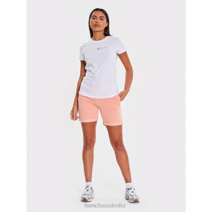 GALELLEA T-Shirt Women 8V8T91 White Bench Apparel