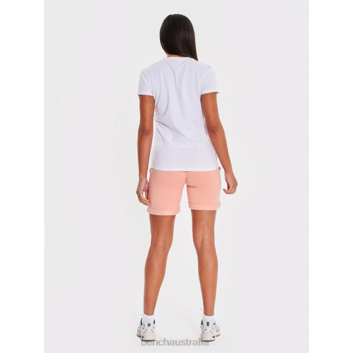 GALELLEA T-Shirt Women 8V8T91 White Bench Apparel