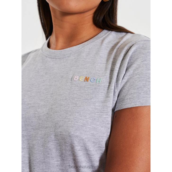 THALASSA T-Shirt Women 8V8T93 Grey Marl Bench Apparel