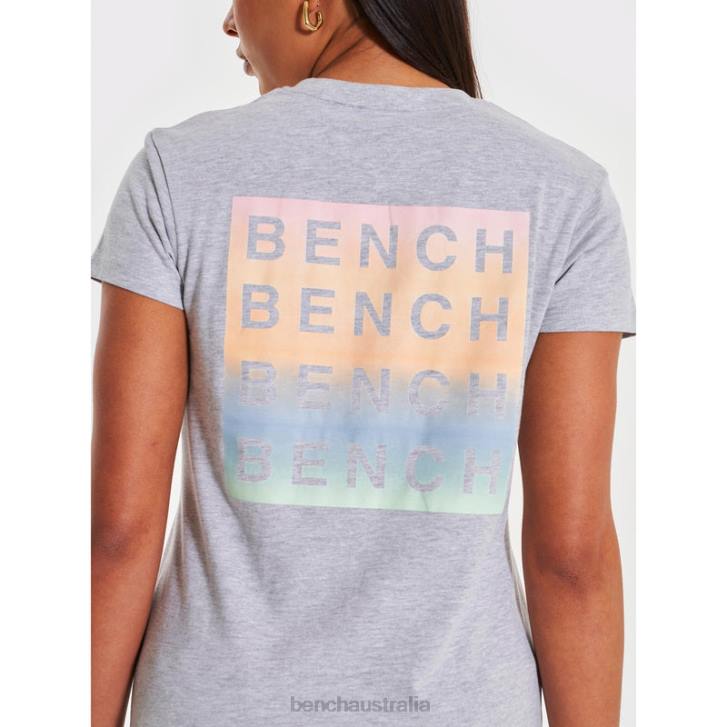 THALASSA T-Shirt Women 8V8T93 Grey Marl Bench Apparel